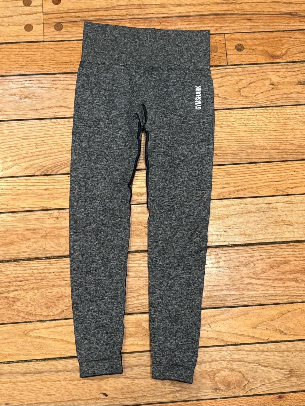 Gymshark Women’s Grey Marle High-Waist Leggings XS
